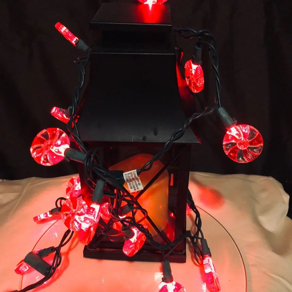 Vintage Decorative Red String Lights